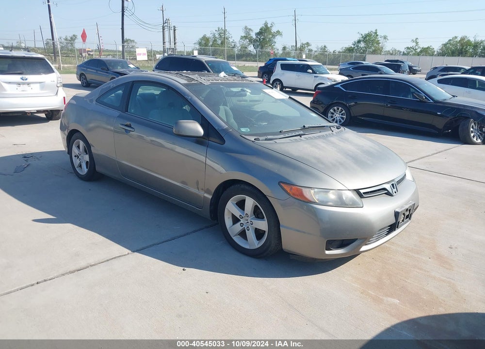 2007 HONDA CIVIC EX VIN: 2HGFG12877H550060