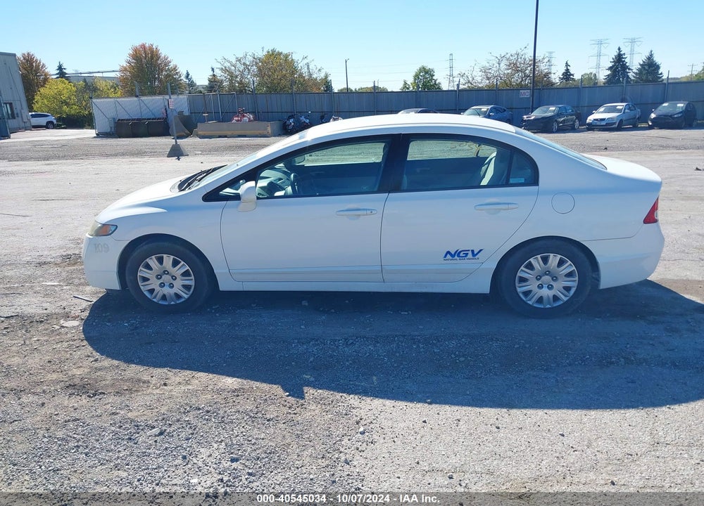 2009 HONDA CIVIC GX VIN: 1HGFA46529L000158