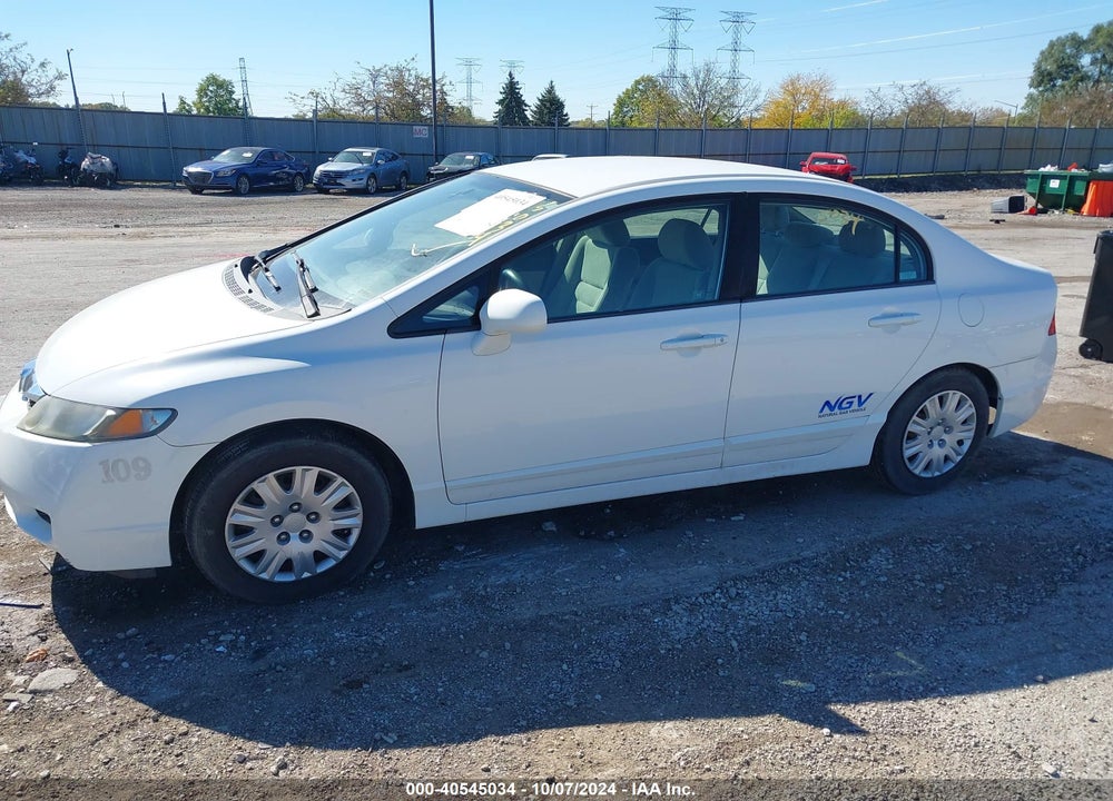 2009 HONDA CIVIC GX VIN: 1HGFA46529L000158