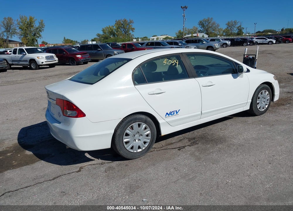 2009 HONDA CIVIC GX VIN: 1HGFA46529L000158