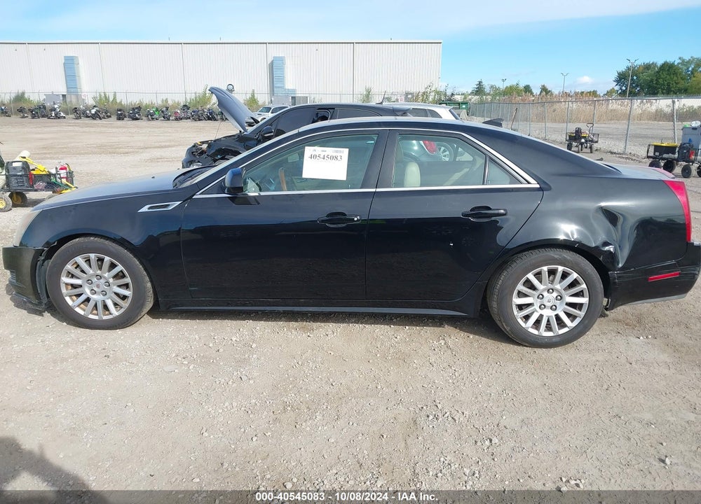 2011 CADILLAC CTS LUXURY VIN: 1G6DG5EY9B0123973