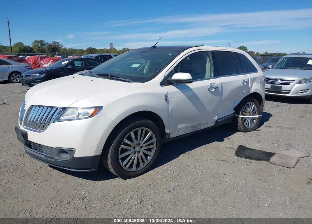 2012 LINCOLN MKX VIN: 2LMDJ8JK9CBL19719