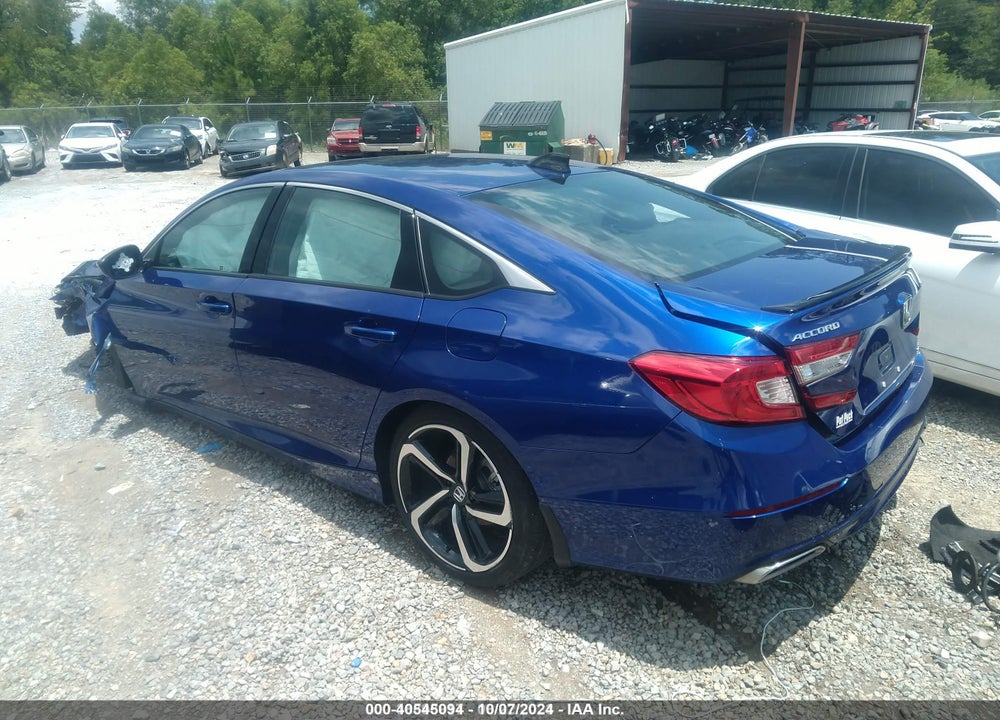 2022 HONDA ACCORD SPORT VIN: 1HGCV1F34NA075499