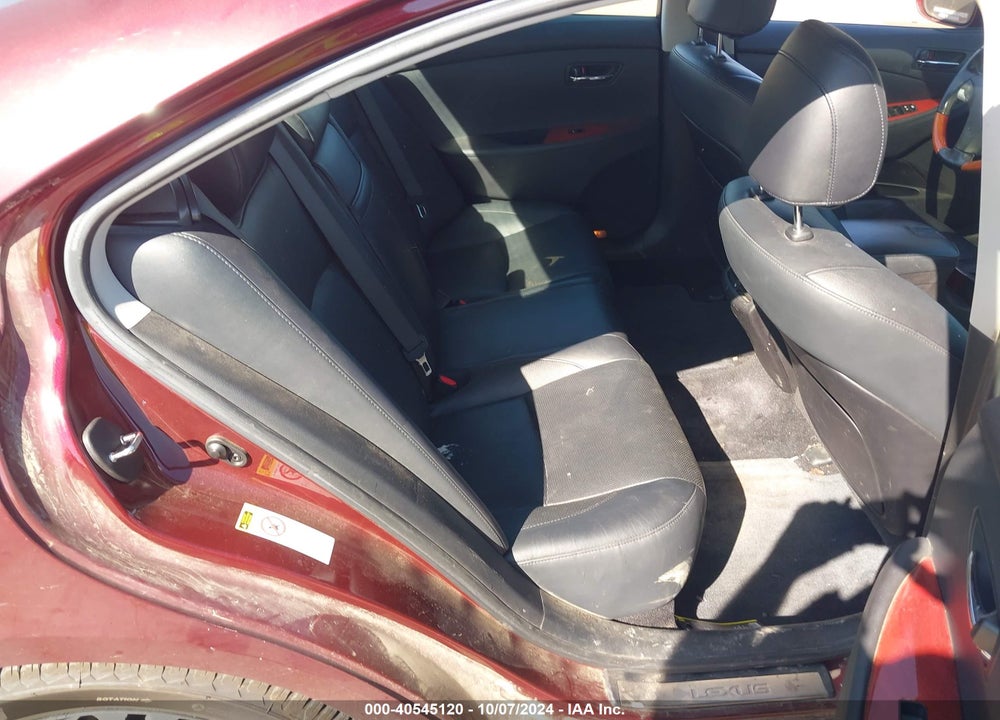 2007 LEXUS ES 350 VIN: JTHBJ46G472142673