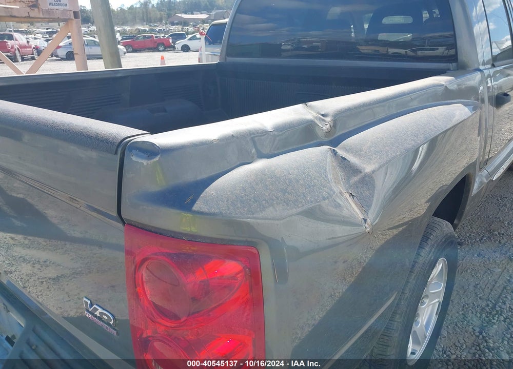 2006 DODGE DAKOTA SLT VIN: 1D7HE48N16S666329