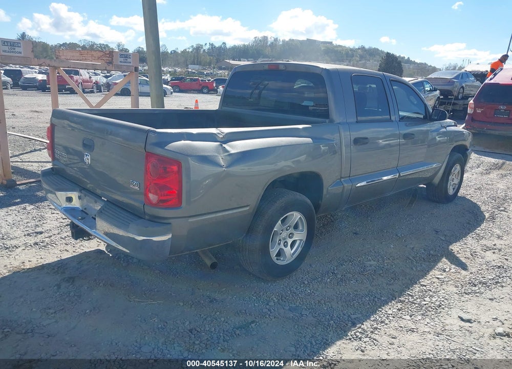 2006 DODGE DAKOTA SLT VIN: 1D7HE48N16S666329