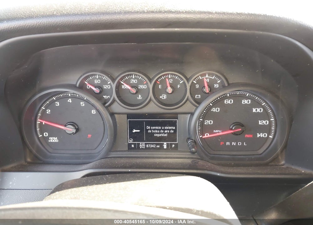 2021 CHEVROLET SILVERADO 1500 4WD SHORT BED CUSTOM TRAIL BOSS VIN: 1GCPYCEF6MZ446001