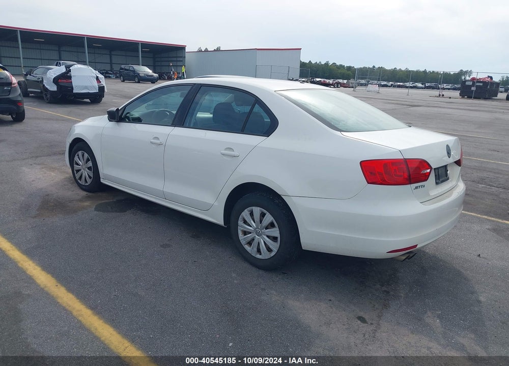 2013 VOLKSWAGEN JETTA 2.0L S VIN: 3VW1K7AJ0DM281103