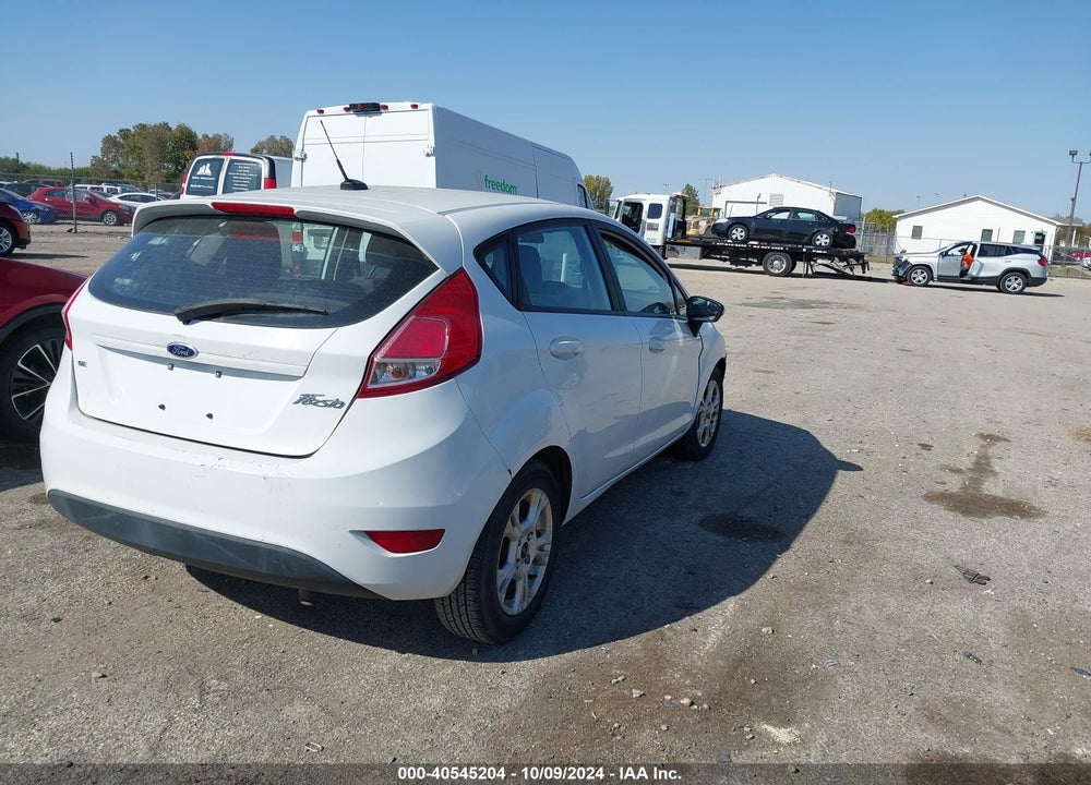 2016 FORD FIESTA SE VIN: 3FADP4EJ9GM150451