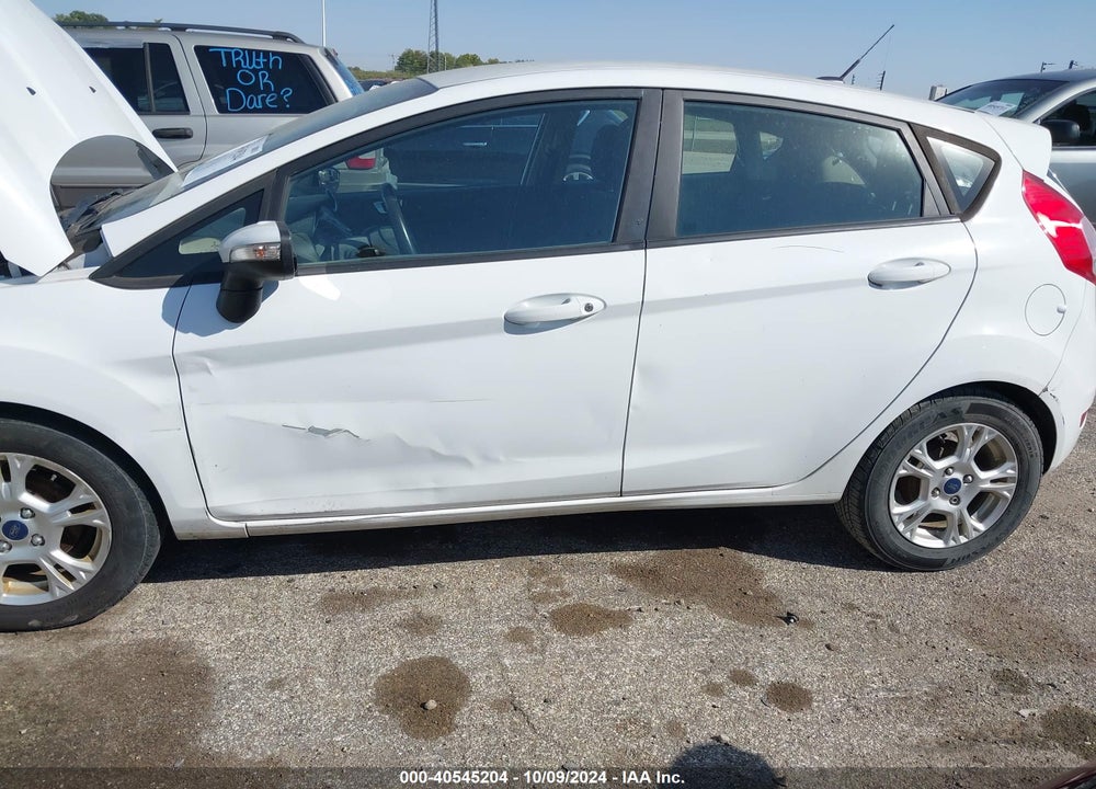 2016 FORD FIESTA SE VIN: 3FADP4EJ9GM150451