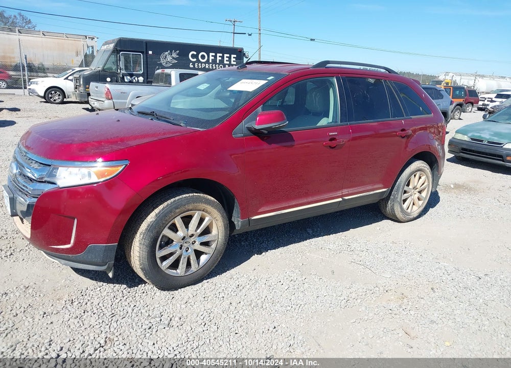 2013 FORD EDGE SEL VIN: 2FMDK3JC5DBC60934