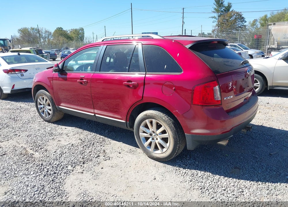 2013 FORD EDGE SEL VIN: 2FMDK3JC5DBC60934