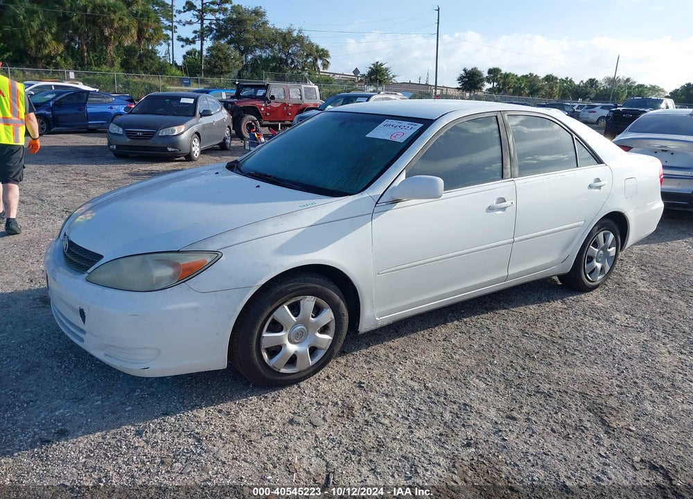 2004 TOYOTA CAMRY LE VIN: 4T1BE32K84U346494