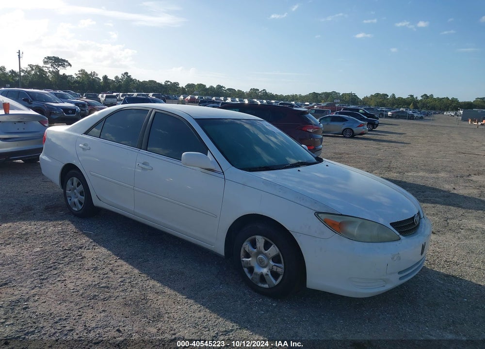 2004 TOYOTA CAMRY LE VIN: 4T1BE32K84U346494