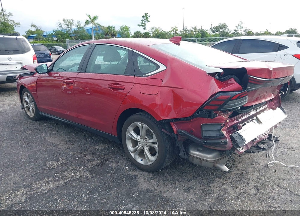 2023 HONDA ACCORD LX VIN: 1HGCY1F27PA009546