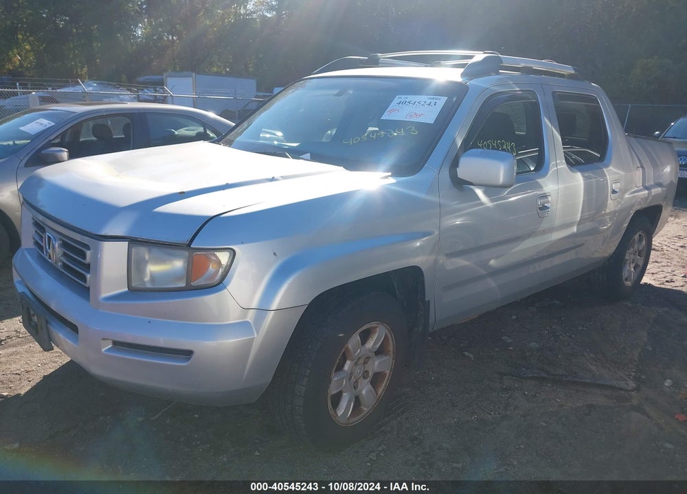 2006 HONDA RIDGELINE RTS VIN: 2HJYK16476H508477