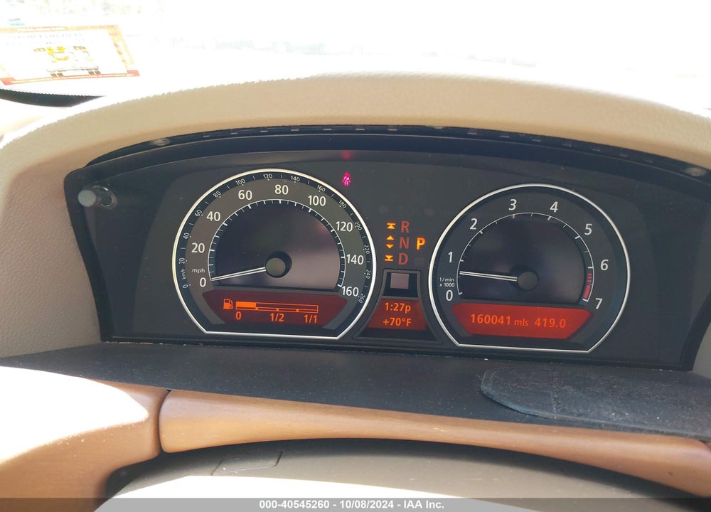 2006 BMW 750LI VIN: WBAHN83566DT64691