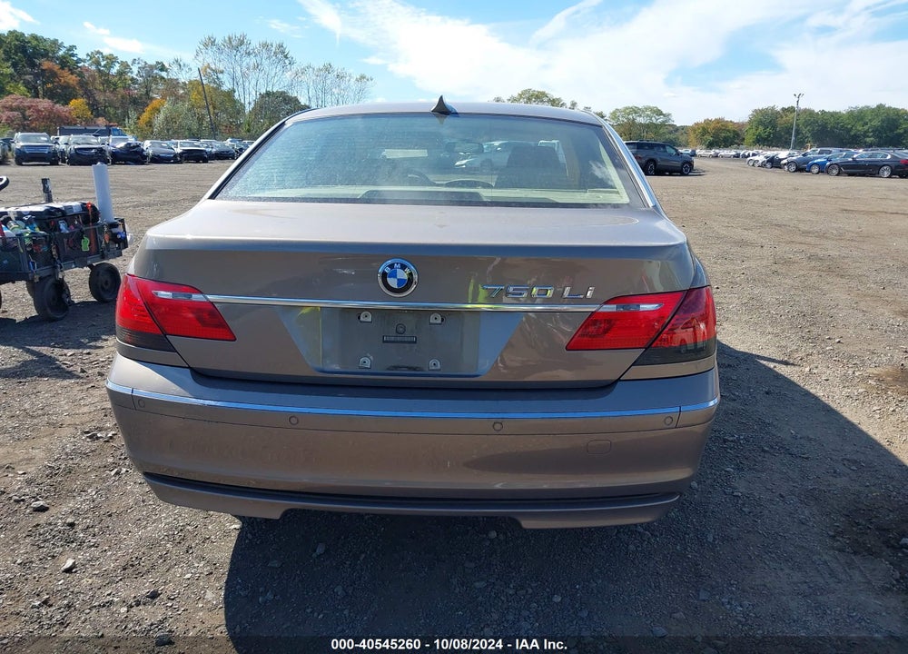 2006 BMW 750LI VIN: WBAHN83566DT64691