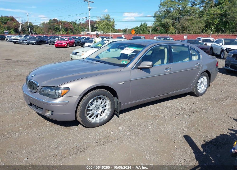 2006 BMW 750LI VIN: WBAHN83566DT64691