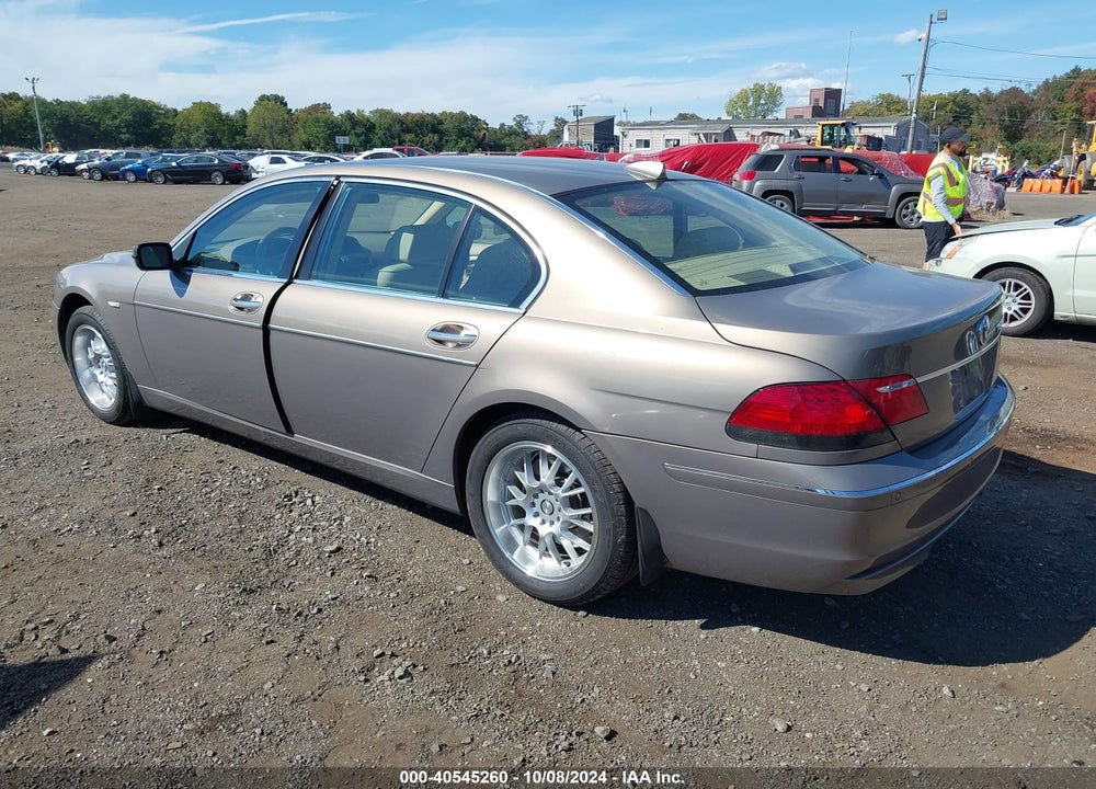 2006 BMW 750LI VIN: WBAHN83566DT64691