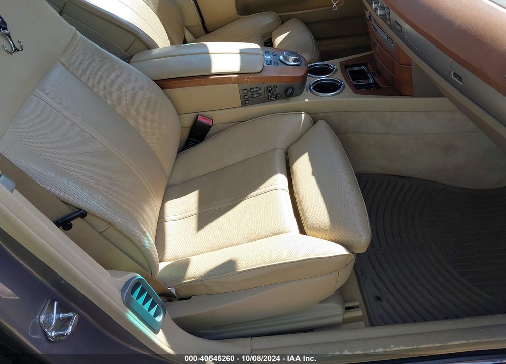 2006 BMW 750LI VIN: WBAHN83566DT64691