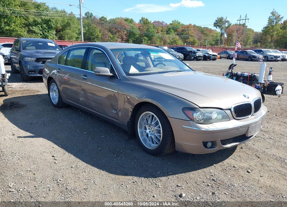 2006 BMW 750LI VIN: WBAHN83566DT64691