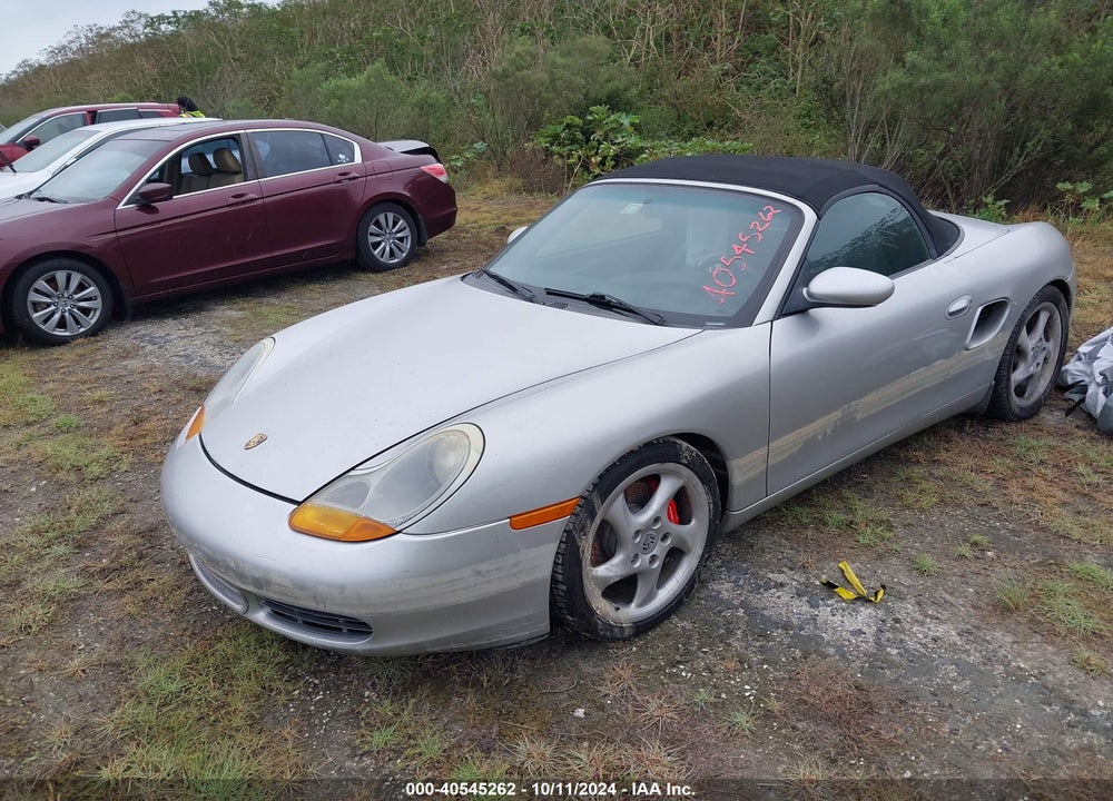 2000 PORSCHE BOXSTER S VIN: WP0CB2986YU660334