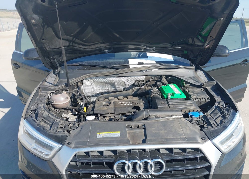 2017 AUDI Q3 2.0T PREMIUM VIN: WA1GCCFS3HR015450
