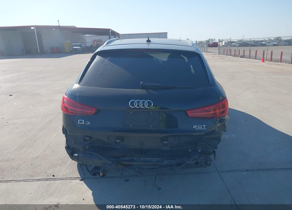 2017 AUDI Q3 2.0T PREMIUM VIN: WA1GCCFS3HR015450