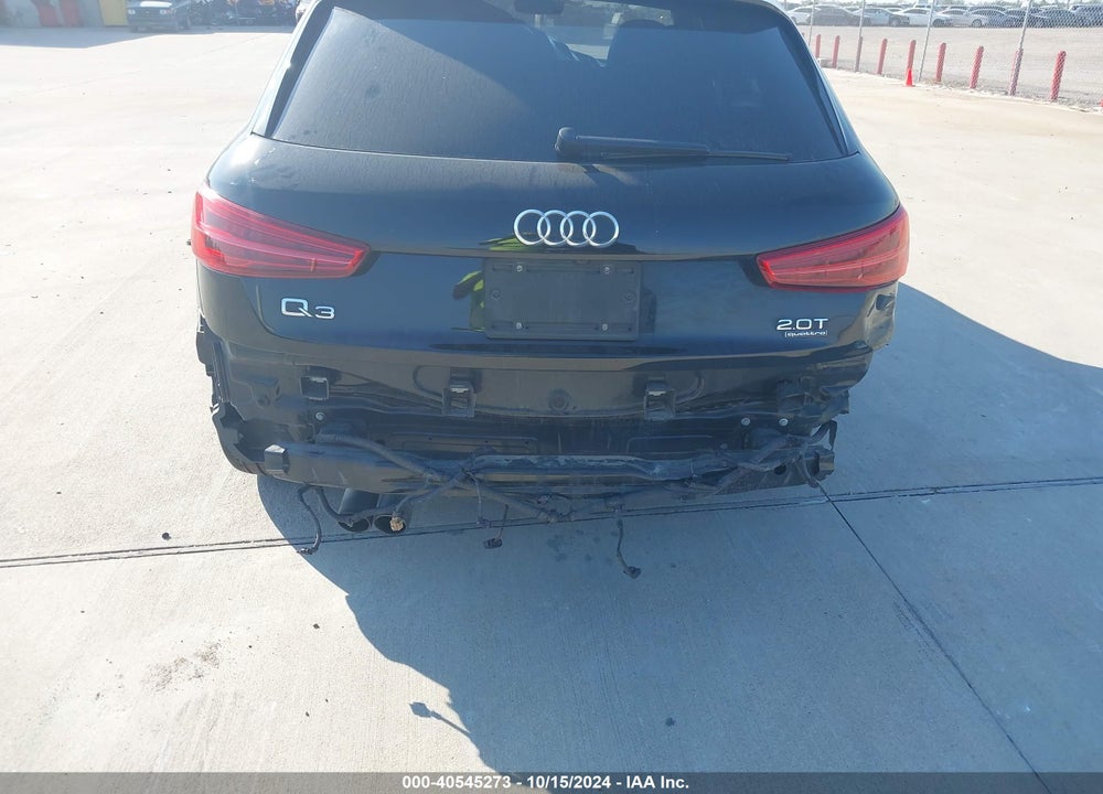 2017 AUDI Q3 2.0T PREMIUM VIN: WA1GCCFS3HR015450