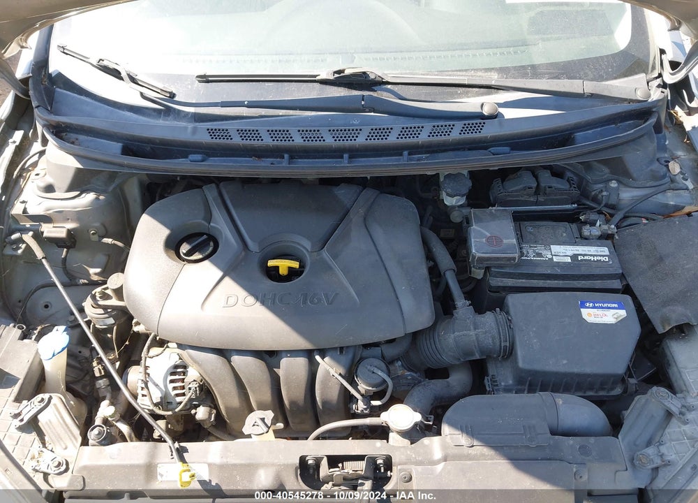 2011 HYUNDAI ELANTRA GLS (ULSAN PLANT) VIN: KMHDH4AE6BU097093