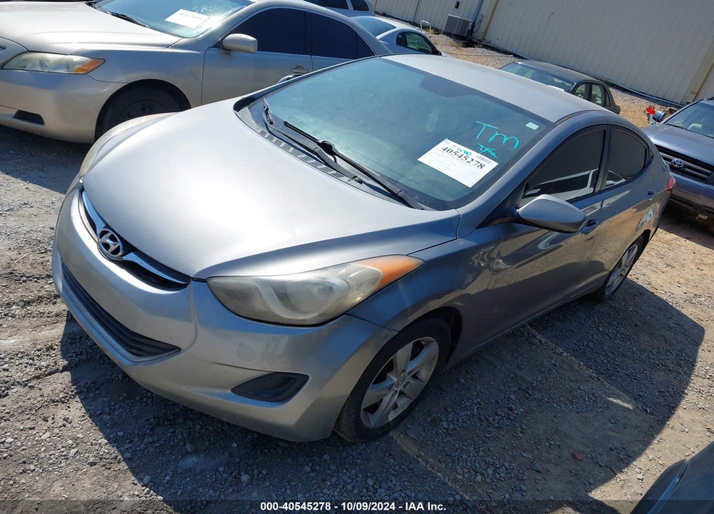 2011 HYUNDAI ELANTRA GLS (ULSAN PLANT) VIN: KMHDH4AE6BU097093