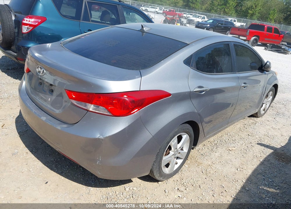 2011 HYUNDAI ELANTRA GLS (ULSAN PLANT) VIN: KMHDH4AE6BU097093