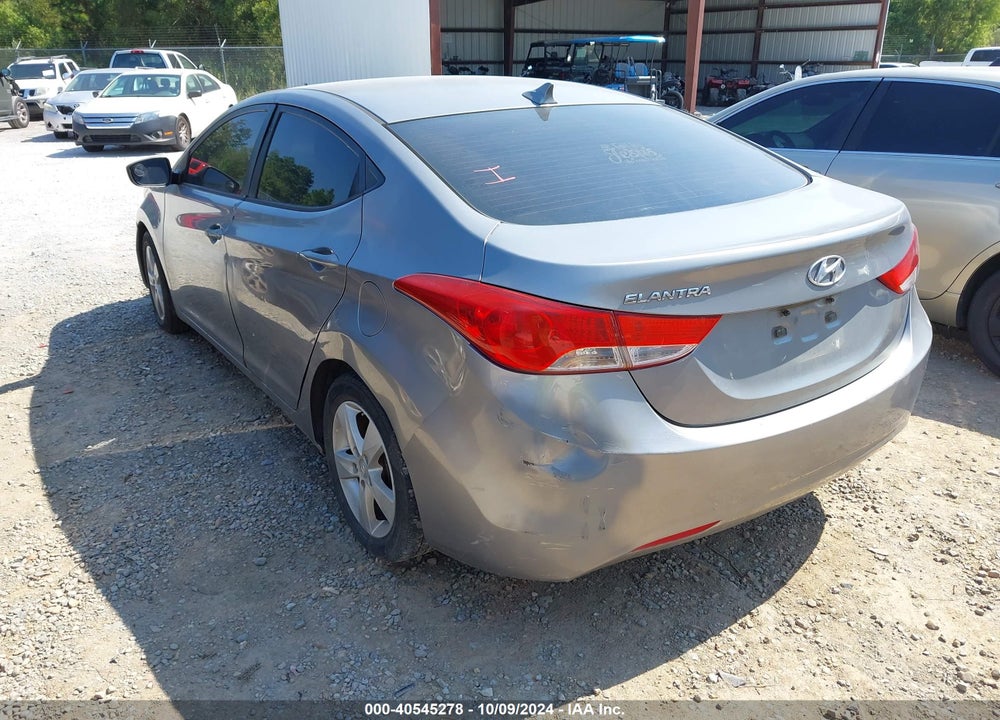 2011 HYUNDAI ELANTRA GLS (ULSAN PLANT) VIN: KMHDH4AE6BU097093