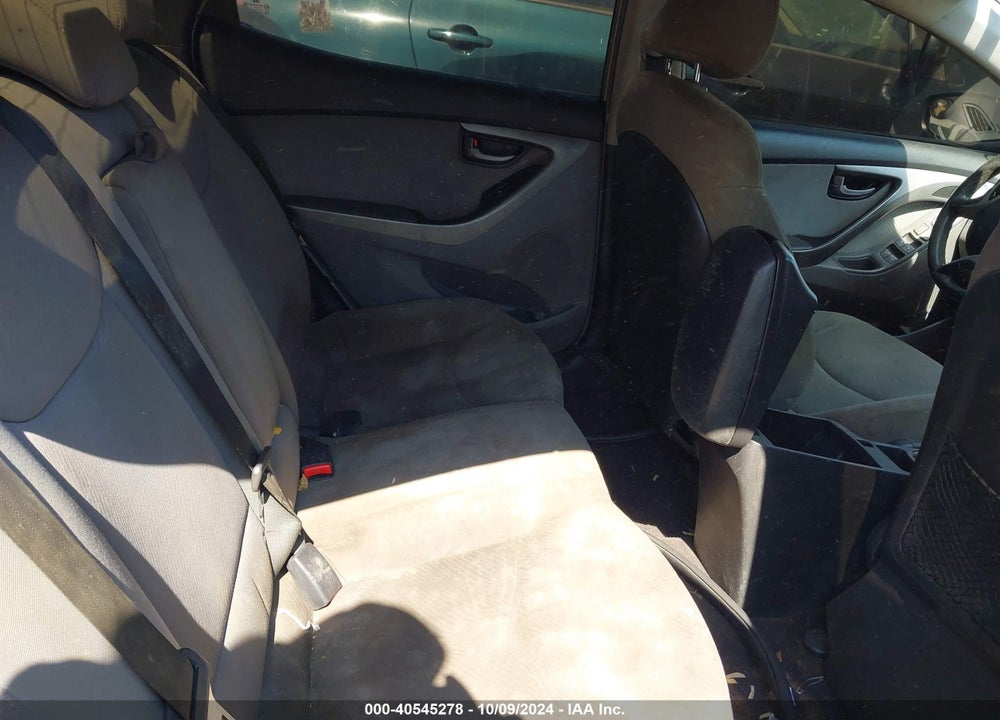 2011 HYUNDAI ELANTRA GLS (ULSAN PLANT) VIN: KMHDH4AE6BU097093