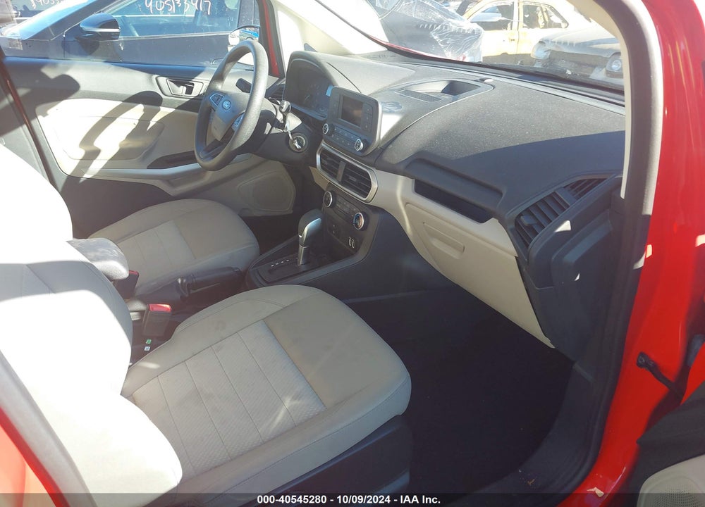 2020 FORD ECOSPORT S VIN: MAJ6S3FL0LC395149