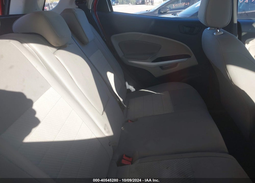 2020 FORD ECOSPORT S VIN: MAJ6S3FL0LC395149