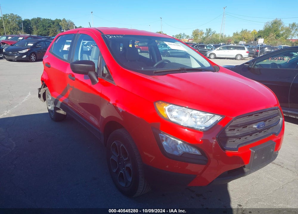 2020 FORD ECOSPORT S VIN: MAJ6S3FL0LC395149