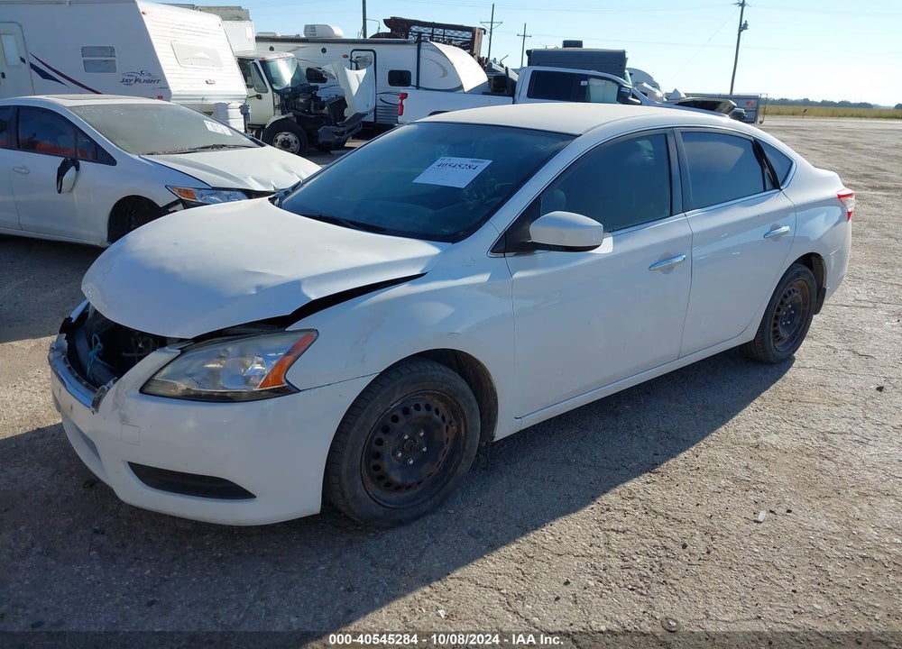 2015 NISSAN SENTRA S VIN: 3N1AB7AP7FY224662