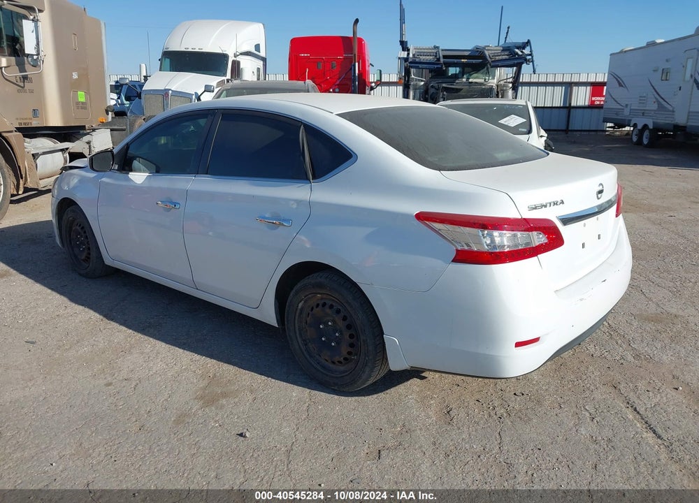 2015 NISSAN SENTRA S VIN: 3N1AB7AP7FY224662