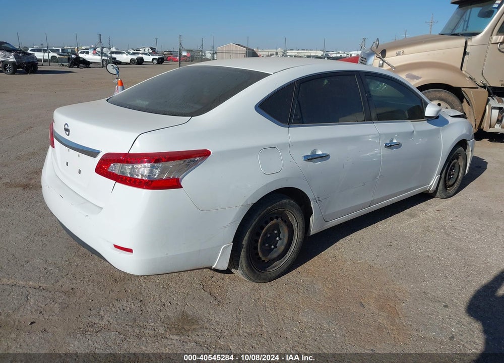 2015 NISSAN SENTRA S VIN: 3N1AB7AP7FY224662