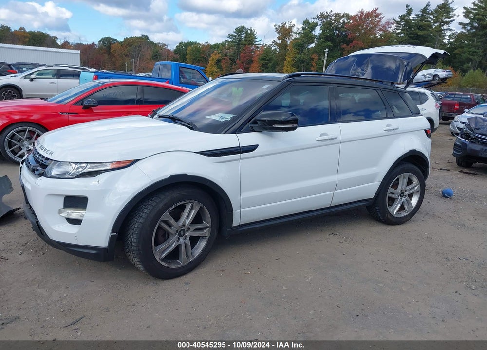 2013 LAND ROVER RANGE ROVER EVOQUE PURE VIN: SALVT2BG7DH751910