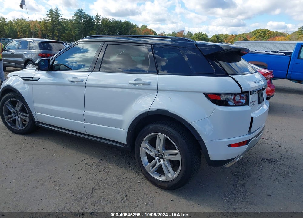 2013 LAND ROVER RANGE ROVER EVOQUE PURE VIN: SALVT2BG7DH751910