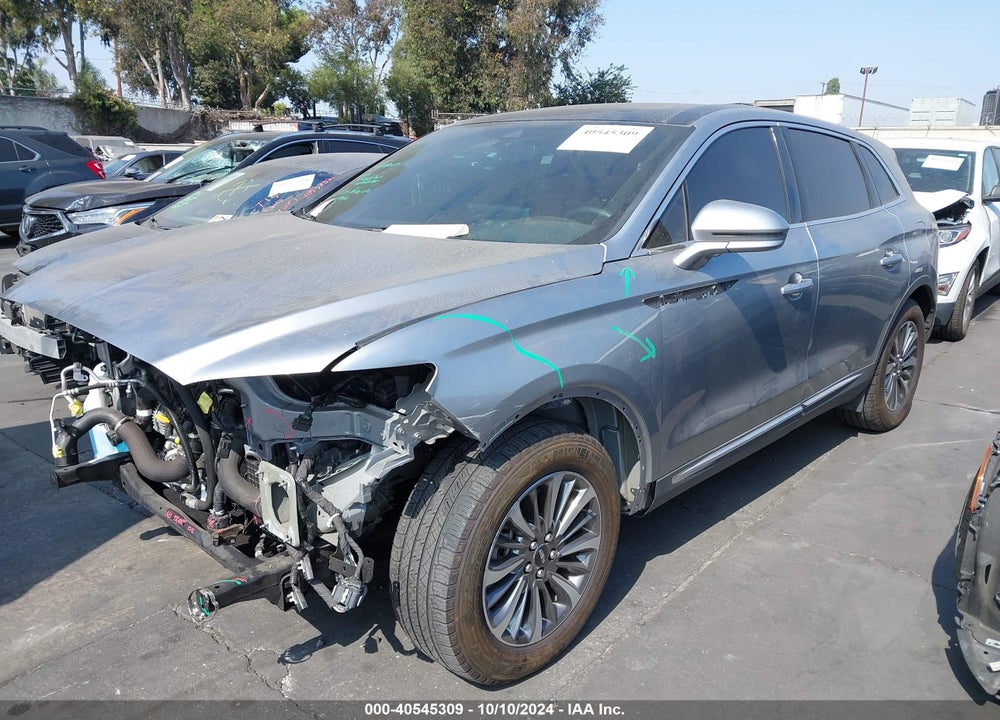 2022 LINCOLN NAUTILUS VIN: 2LMPJ6K99NBL16853