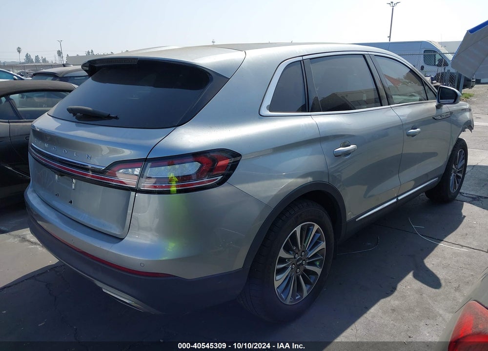2022 LINCOLN NAUTILUS VIN: 2LMPJ6K99NBL16853
