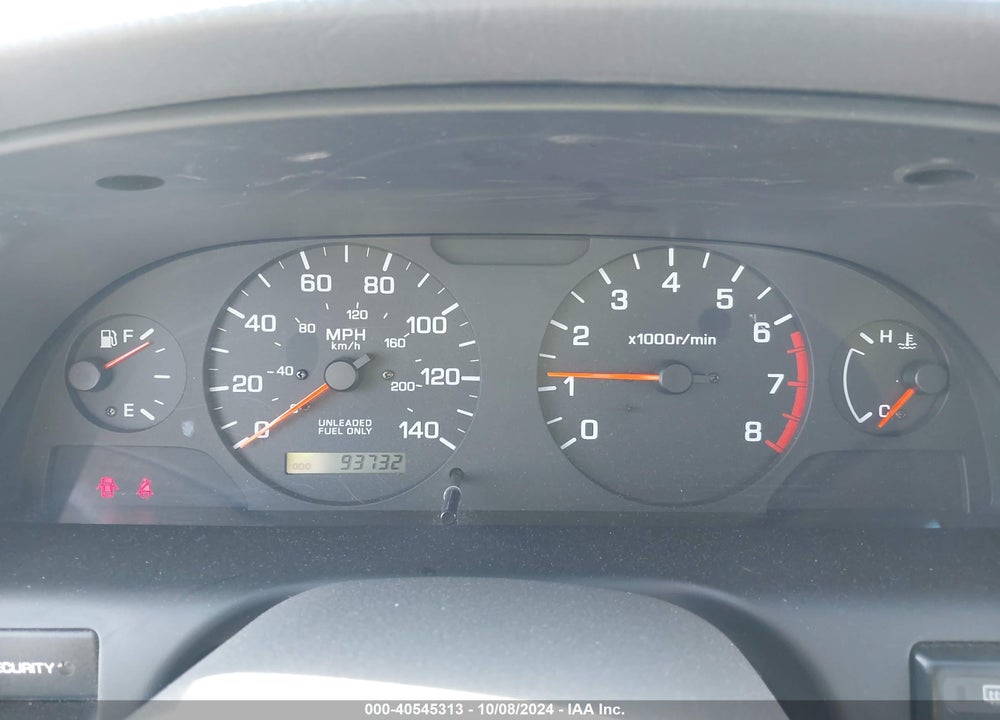 2000 NISSAN ALTIMA GLE/GXE/SE/XE VIN: 1N4DL01D5YC230384