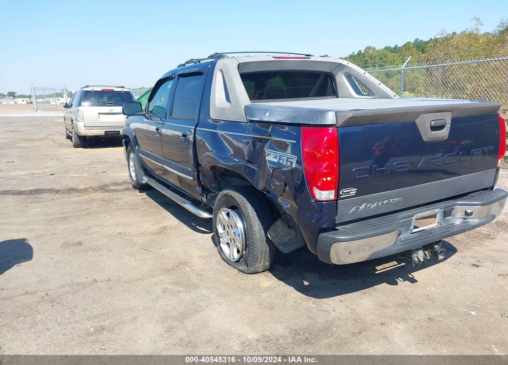 2006 CHEVROLET AVALANCHE 1500 Z66 VIN: 3GNEC12Z16G110517