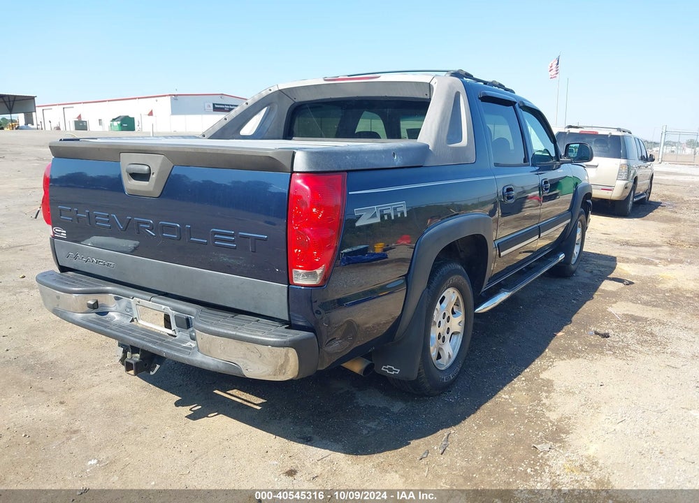 2006 CHEVROLET AVALANCHE 1500 Z66 VIN: 3GNEC12Z16G110517