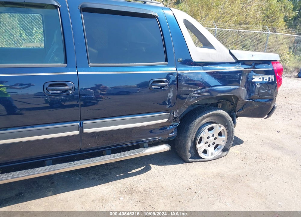 2006 CHEVROLET AVALANCHE 1500 Z66 VIN: 3GNEC12Z16G110517
