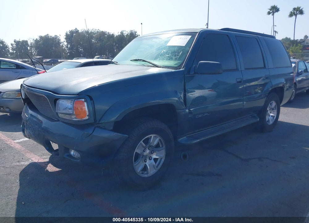 1999 GMC YUKON DENALI VIN: 1GKEK13R4XR916075